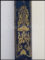 Lot 33 - A VICTORIAN NAVAL OFFICER'S DIRK BY GIEVE & SON, PORTSMOUTH