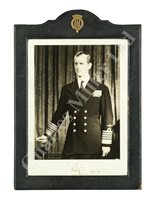Lot 57 - A PRESENTATION AUTOGRAPHED PHOTOGRAPH OF PRINCE PHILIP, 1954