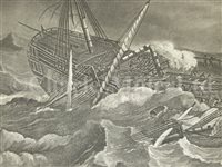 Lot 104 - EAST INDIA COMPANY SHIP WRECKS