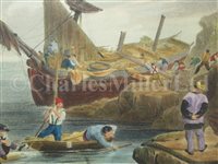 Lot 104 - EAST INDIA COMPANY SHIP WRECKS