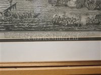Lot 117 - ENGLAND'S GLORY, A SET OF FIVE ENGRAVINGS, ENGLISH SCHOOL, 18TH CENTURY