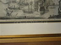 Lot 117 - ENGLAND'S GLORY, A SET OF FIVE ENGRAVINGS, ENGLISH SCHOOL, 18TH CENTURY