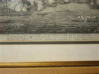Lot 117 - ENGLAND'S GLORY, A SET OF FIVE ENGRAVINGS, ENGLISH SCHOOL, 18TH CENTURY