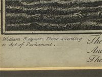 Lot 117 - ENGLAND'S GLORY, A SET OF FIVE ENGRAVINGS, ENGLISH SCHOOL, 18TH CENTURY