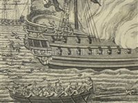 Lot 117 - ENGLAND'S GLORY, A SET OF FIVE ENGRAVINGS, ENGLISH SCHOOL, 18TH CENTURY