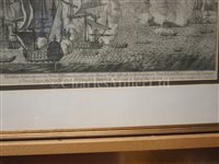 Lot 117 - ENGLAND'S GLORY, A SET OF FIVE ENGRAVINGS, ENGLISH SCHOOL, 18TH CENTURY