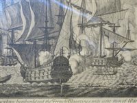 Lot 117 - ENGLAND'S GLORY, A SET OF FIVE ENGRAVINGS, ENGLISH SCHOOL, 18TH CENTURY