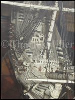 Lot 261 - A LARGE, FINELY CARVED AND WELL PRESENTED EARLY 19TH CENTURY NAPOLEONIC FRENCH PRISONER OF WAR BONE SHIP MODEL FOR A FIRST RATE SHIP OF THE LINE TRADITIONALLY IDENTIFIED AS H.M.S. CALEDONIA