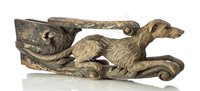 Lot 164 - THE FIGUREHEAD OF THE YACHT 'GELERT', R.Y.S., CARVED BY JAMES HELLYER OF HELLYER & SON TO THE ORDER OF R. & M. RATSEY'S YARD, WEST COWES, 1867