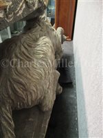 Lot 164 - THE FIGUREHEAD OF THE YACHT 'GELERT', R.Y.S., CARVED BY JAMES HELLYER OF HELLYER & SON TO THE ORDER OF R. & M. RATSEY'S YARD, WEST COWES, 1867