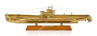 Lot 263 - A LARGE ENGINEER'S MODEL OF H.M. SUBMARINE TUNA, CIRCA 1940