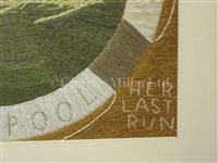 Lot 125 - AN UNUSUAL SET OF THREE WOOLWORKS DEPICTING THE SINKING OF THE LUSITANIA