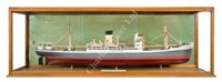 Lot 282 - A FINE BUILDER’S MODEL FOR THE M.V.S EGYPTIAN, IONIAN, PATRICIAN, AND VENETIAN BUILT FOR ELLERMAN AND PAPAYANNI LINES LTD BY JOSEPH L. THOMPSON & SONS LTD, SUNDERLAND, 1947