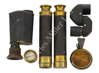 Lot 186 - POCKET OPTICAL INSTRUMENTS (5)