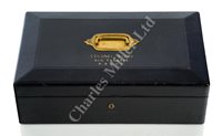 Lot 151 - A FINE DISPATCH BOX FROM THE SCHOONER-RIGGED STEAM YACHT 'TAMESIS', ROYAL ST GEORGE YACHT CLUB, IRELAND, CIRCA 1900