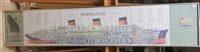 Lot 128 - FRENCH LINE PASSENGER PLANS FOR THE NORMANDIE AND THE ÎLE DE FRANCE