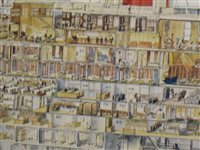Lot 128 - FRENCH LINE PASSENGER PLANS FOR THE NORMANDIE AND THE ÎLE DE FRANCE