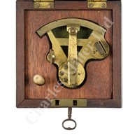 Lot 201 - Ø A MINIATURE 2IN. RADIUS SURVEYING SEXTANT BY CARY, LONDON, CIRCA 1840