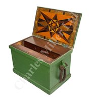 Lot 97 - A FINE 19TH CENTURY SHIP'S CARPENTER'S TOOL CHEST