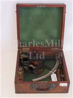 Lot 135 - AN 8IN. RADIUS VERNER SEXTANT BY WILLIAM DOLLOND, LONDON, CIRCA 1860, OWNED BY WALTER GOODSALL, NAVIGATION OFFICER ABOARD THE S.S. 'GREAT EASTERN' CIRCA 1865