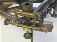 Lot 135 - AN 8IN. RADIUS VERNER SEXTANT BY WILLIAM DOLLOND, LONDON, CIRCA 1860, OWNED BY WALTER GOODSALL, NAVIGATION OFFICER ABOARD THE S.S. 'GREAT EASTERN' CIRCA 1865