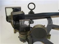 Lot 135 - AN 8IN. RADIUS VERNER SEXTANT BY WILLIAM DOLLOND, LONDON, CIRCA 1860, OWNED BY WALTER GOODSALL, NAVIGATION OFFICER ABOARD THE S.S. 'GREAT EASTERN' CIRCA 1865
