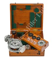 Lot 234 - A RARE FOUR AXIS UNIVERSAL MICROSCOPE STAGE BY COOKE, TROUGHTON & SIMMS LTD, YORK, CIRCA 1960