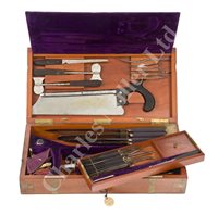 Lot 243 - A FINE NAVAL OR MILITARY SURGEON'S SET BY S. MAW, SON & THOMPSON, LONDON, CIRCA 1870