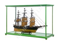 Lot 252 - A DETAILED PROBABLY SAILOR MADE MODEL OF THE EXTREME CLIPPER CHALLENGE, 19TH CENTURY