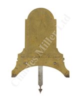 Lot 221 - A RARE GUNNER'S PERPENDICULAR BY THOMAS RIBRIGHT, LONDON, CIRCA 1750