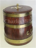 Lot 38 - A ROYAL NAVY GROG CASK, SECOND-HALF 20TH CENTURY