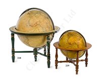 Lot 219 - A 12IN. TERRESTRIAL GLOBE PUBLISHED BY G. & J. CARY, LONDON, 1842