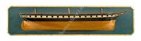Lot 271 - A FINE BUILDER'S HALF-BLOCK FOR THE S.V. MONARCH, BUILT BY GREEN'S YARD, BLACKWALL, LONDON, 1844 AND OWNED BY THE SHAW SAVILLE LINE, 1866