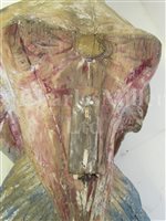 Lot 166 - AN ATTRACTIVE BRITISH MERCHANTMAN PORTRAIT FIGUREHEAD FROM THE BRIG MARY ANN OF BELFAST, 1847
