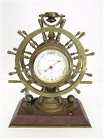 Lot 145 - A FINE MARINE-THEMED PRESENTATION CLOCK BY JONES & SONS, PARIS, CIRCA 1877