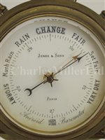 Lot 145 - A FINE MARINE-THEMED PRESENTATION CLOCK BY JONES & SONS, PARIS, CIRCA 1877