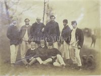 Lot 137 - THE OXFORD CAPTAIN'S WINNING BLADES FROM THE 1859 AND 1861 OXFORD & CAMBRIDGE BOAT RACES