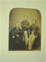 Lot 137 - THE OXFORD CAPTAIN'S WINNING BLADES FROM THE 1859 AND 1861 OXFORD & CAMBRIDGE BOAT RACES
