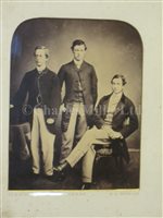 Lot 137 - THE OXFORD CAPTAIN'S WINNING BLADES FROM THE 1859 AND 1861 OXFORD & CAMBRIDGE BOAT RACES