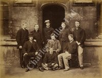 Lot 140 - THE OXFORD CAPTAIN'S WINNING BLADE FROM THE 1865 OXFORD & CAMBRIDGE BOAT RACE