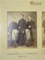 Lot 140 - THE OXFORD CAPTAIN'S WINNING BLADE FROM THE 1865 OXFORD & CAMBRIDGE BOAT RACE