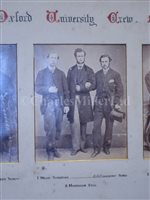 Lot 140 - THE OXFORD CAPTAIN'S WINNING BLADE FROM THE 1865 OXFORD & CAMBRIDGE BOAT RACE
