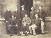 Lot 140 - THE OXFORD CAPTAIN'S WINNING BLADE FROM THE 1865 OXFORD & CAMBRIDGE BOAT RACE