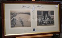 Lot 143 - A BLADE FROM THE 1906 TRINITY COLLEGE, OXFORD ROWING EIGHT
