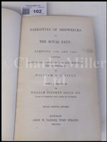 Lot 102 - 'REFLECTIONS ON SHIPWRECK, WITH HISTORICAL FACTS AND SUGGESTIONS FOR DIMINISHING THAT CALAMITY'