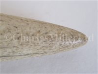 Lot 82 - Ø A 19TH CENTURY SAILORWORK FID; and a model harpoon