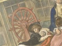 Lot 103 - ‘THE HALSEWELL EAST INDIAMAN’ – A CONTEMPORARY HAND-COLOURED AQUATINT