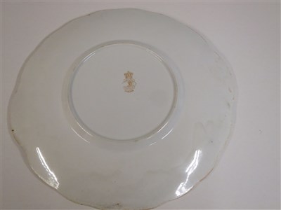 Lot 3 - ALLAN LINE: CHINA PLATE BY ROYAL DOULTON, CIRCA 1900