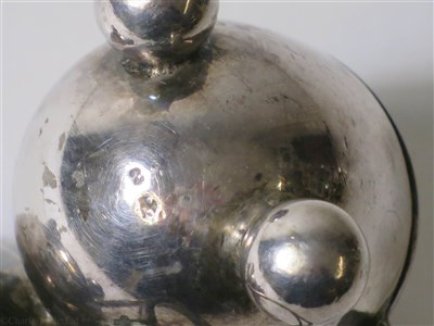 Lot 6 - ANCHOR LINE:  CONDIMENT SET BY ELKINGTON PLATE, CIRCA 1930