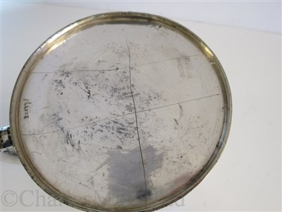 Lot 9 - BELFAST STEAM SHIP COMPANY LTD: A PLATED TEA POT BY SHARMAN D. NEILL, BELFAST, CIRCA 1920